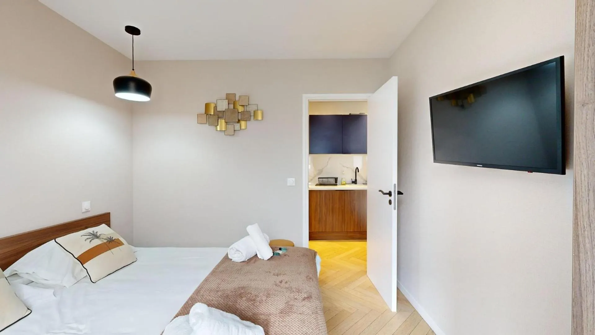 Bluestay 86 - Charmant Appartement Paris 13 Lägenhet